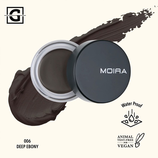 MOIRA POMADA PARA CEJAS 006 DEEP EBONY