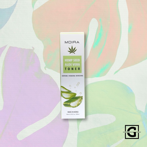 MOIRA TONICO DE ALOE VERA CON SEMILLA DE CAÑAMO HEMP SEED