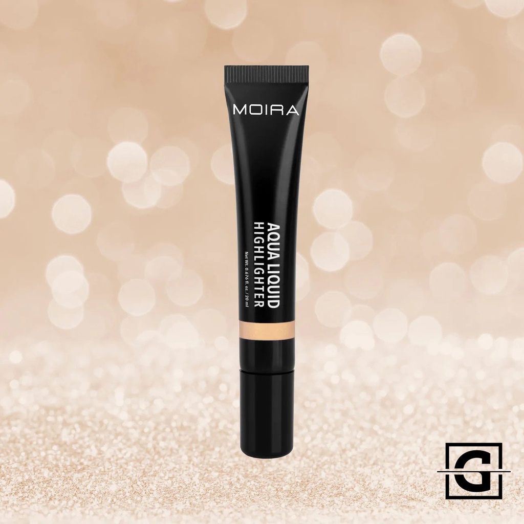 MOIRA ILUMINADOR AQUA LIQUID 003 BUBBLY CHAMPAGNE