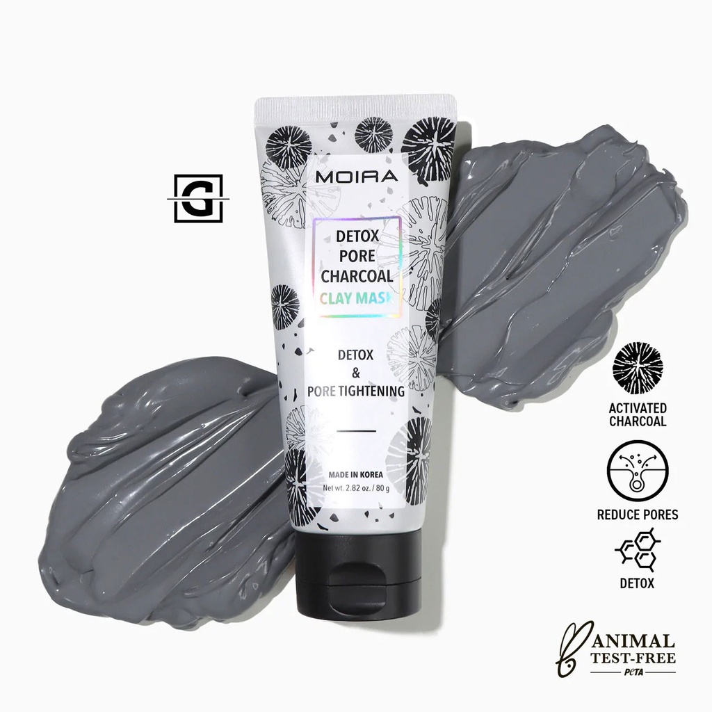 MOIRA MASCARILLA DE ARCILLA DE CARBON DETOX PORE CHARCOAL