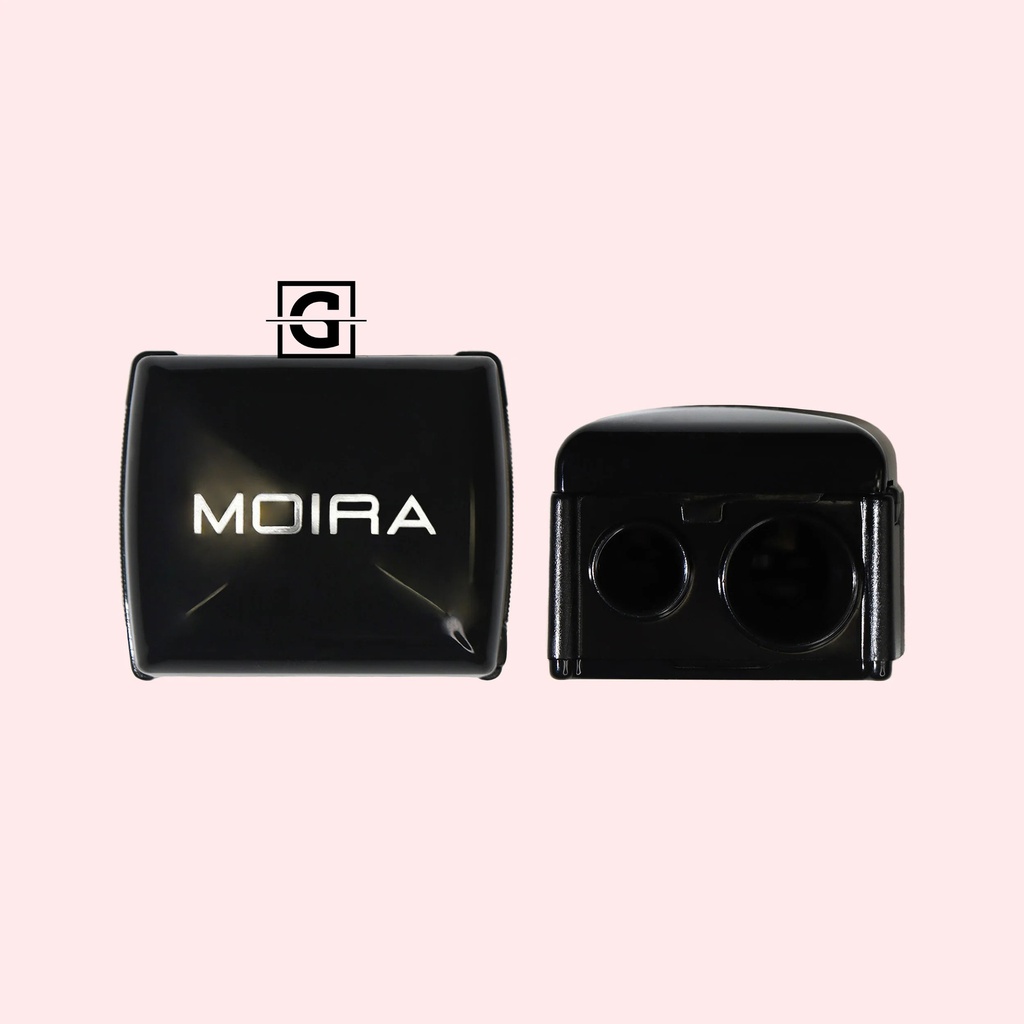 MOIRA SACAPUNTAS DOBLE DUAL PENCIL SHARPENER