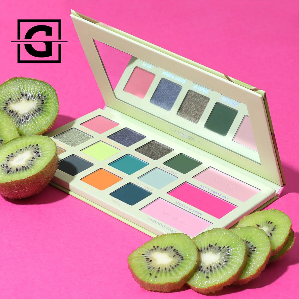 MOIRA PALETA DE OJOS Y ROSTRO KIWI BE FRIENDS
