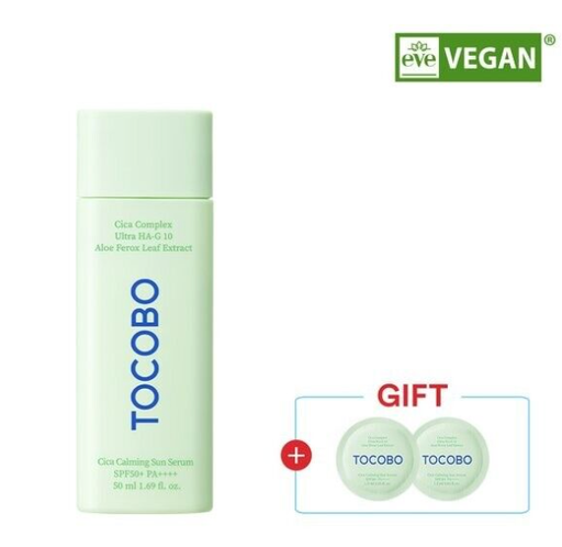 TOCOBO BLOQUEADOR SUERO CICA CALMING SUN SERUM SPF50+ ULTRA 50 ML
