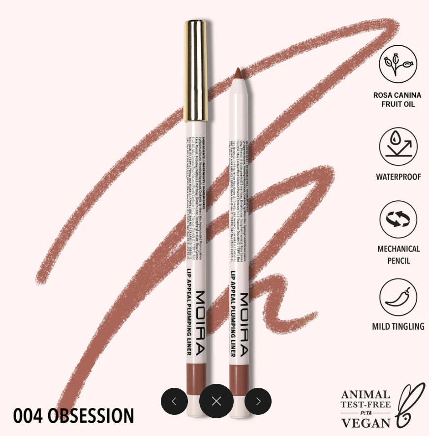 MOIRA DELINEADOR DE LABIOS LIP APPEAL PLUMPING LINER 004 OBSESSION