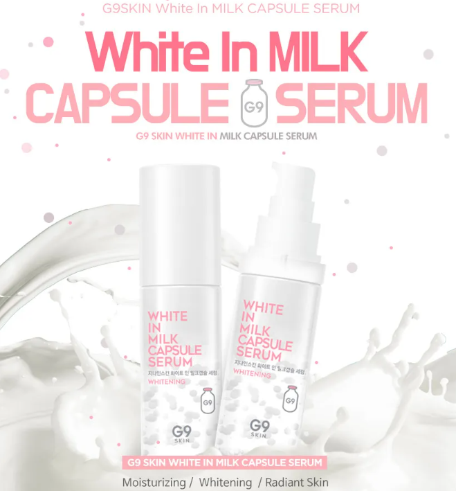 G9 SKIN SUERO ACLARANTE WHITE IN MILK CAPSULE SERUM 50 ML