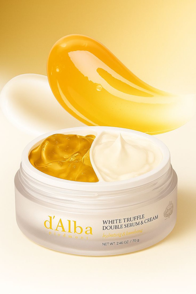 D'ALBA SERUM E HIDRATANTE EN CREMA ANTIENVEJECIMIENTO WHITE TRUFFLE DOUBLE SERUM &amp; CREAM 70G