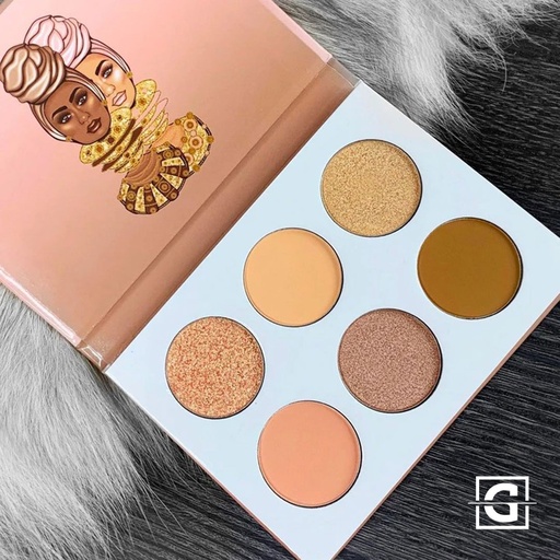 JUVIAS PALETA DE SOMBRAS THE NUDES