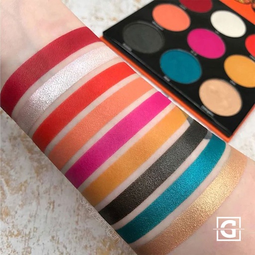 JUVIAS PALETA DE SOMBRAS THE FESTIVAL