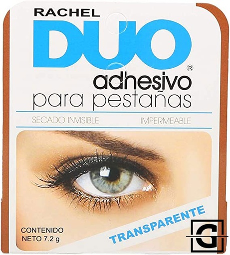 [7501124320119] RACHEL DUO ADHESIVO PARA PESTAÑAS TRANSPARENTE 11-M