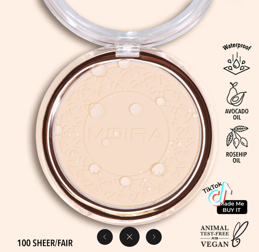 [840222303912 SWP100] MOIRA POLVO COMPACTO A PRUEBA DE AGUA SOFT FOCUS WATERPROOF 100