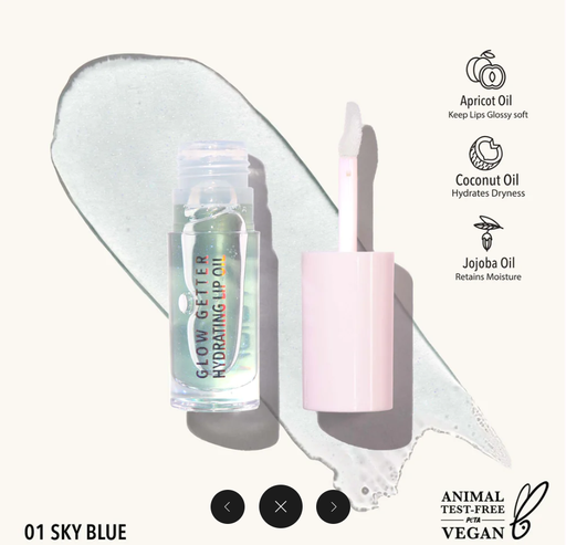[816180029164 GLO001] MOIRA LABIAL HIDRATANTE GLOW GETTER 001 SKY BLUE