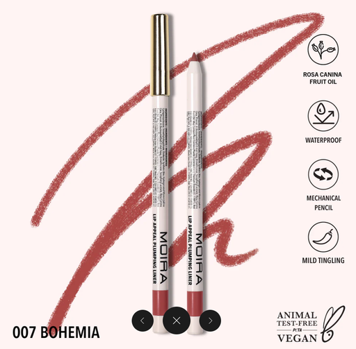 [840222311207] MOIRA DELINEADOR DE LABIOS LIP APPEAL PLUMPING LINER 007  BOHEMIA