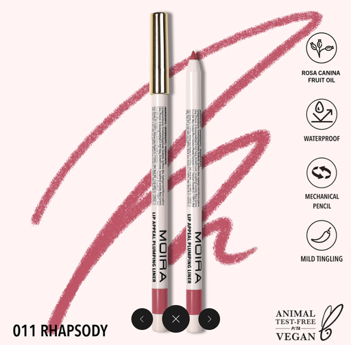 [840222311245] MOIRA DELINEADOR DE LABIOS LIP APPEAL PLUMPING LINER 011 RHAPSODY