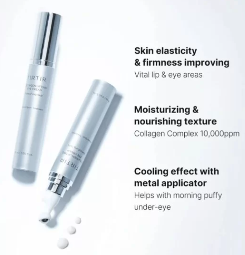 [8809679692514] TIRTIR SUERO PARA CONTORNO DE OJOS CORRECTOR DE OJERAS COLLAGEN LIFTING EYE CREAM 15 ML