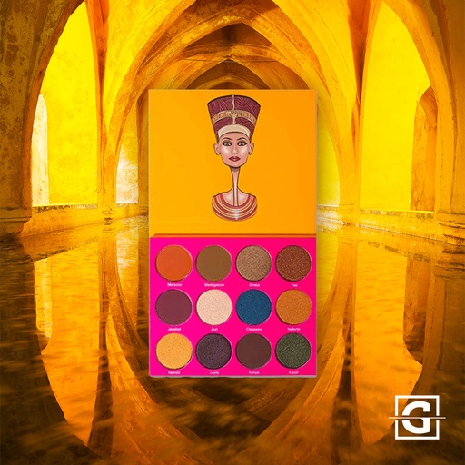 [869001000217] JUVIAS PALETA DE SOMBRAS THE NUBIAN 2