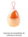 DUCARE ESPONJA PARA MAQUILLAJE ORANGE